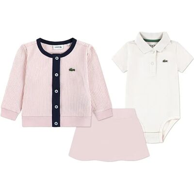 Lacoste Kids Gonna Mon Premier 3 Unità Nidus 6 Mesi Lacoste Kids Gonna Mon Premier 3 Unità Nidus 6 Mesi