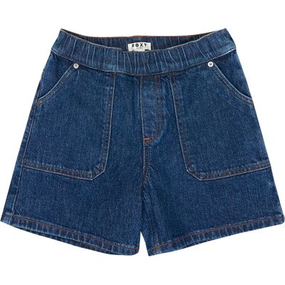 Roxy Jeans Corti Surfside Spirit Ocean Blue 14 Anni Roxy Jeans Corti Surfside Spirit Ocean Blue 14 Anni
