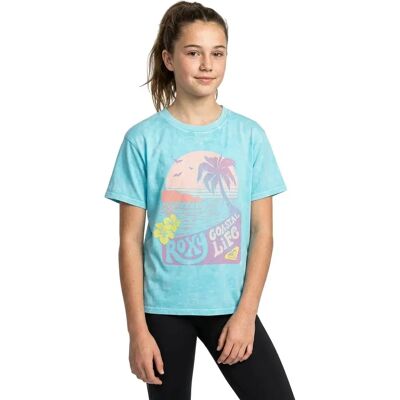 Roxy Maglietta A Maniche Corte Washed Aqua Splash 16 Anni Roxy Maglietta A Maniche Corte Washed Aqua Splash 16 Anni