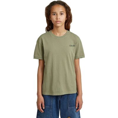 G-star Maglietta A Maniche Corte Badge Iceberg Green 12 Anni G-star Maglietta A Maniche Corte Badge Iceberg Green 12 Anni