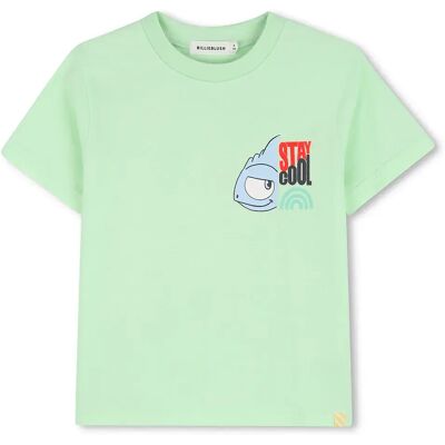 Billieblush Maglietta A Maniche Corte U21703 Aqua Green 8 Anni Billieblush Maglietta A Maniche Corte U21703 Aqua Green 8 Anni