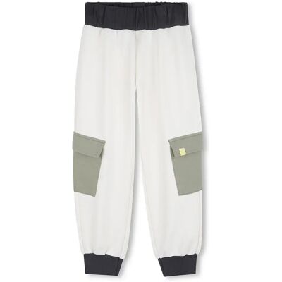 Billieblush Pantaloni U21716 Ivory 12 Anni Billieblush Pantaloni U21716 Ivory 12 Anni
