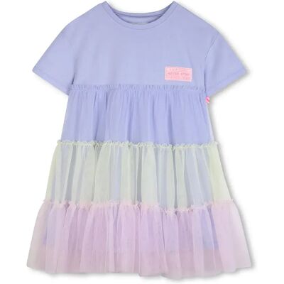 Billieblush Vestito A Maniche Corte U21823 Blue Angel 12 Anni Billieblush Vestito A Maniche Corte U21823 Blue Angel 12 Anni
