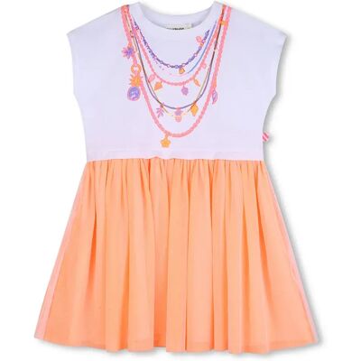 Billieblush Vestito Senza Maniche U21838 White 6 Anni Billieblush Vestito Senza Maniche U21838 White 6 Anni