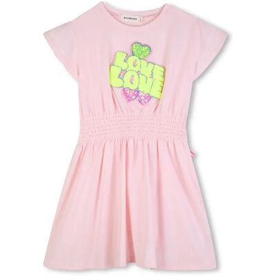 Billieblush Vestito A Maniche Corte U21828 Pastel Pink 2 Anni Billieblush Vestito A Maniche Corte U21828 Pastel Pink 2 Anni