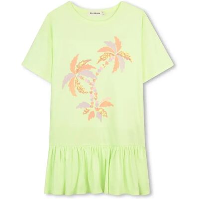 Billieblush Vestito A Maniche Corte U2183 Green Lemon 2 Anni Billieblush Vestito A Maniche Corte U2183 Green Lemon 2 Anni