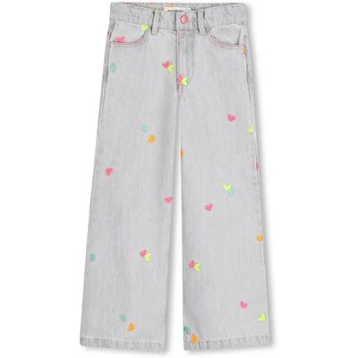 Billieblush Pantaloni U21876 Denim Grey 4 Anni Billieblush Pantaloni U21876 Denim Grey 4 Anni