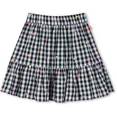 Billieblush Gonna U21870 White / Black 4 Anni Billieblush Gonna U21870 White / Black 4 Anni
