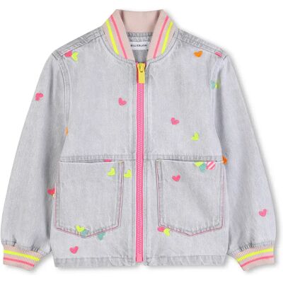 Billieblush Giacca U21909 Denim Grey 12 Anni Billieblush Giacca U21909 Denim Grey 12 Anni