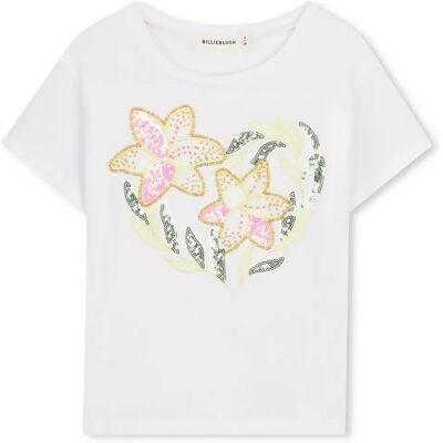 Billieblush Maglietta A Maniche Corte U2193 White 8 Anni Billieblush Maglietta A Maniche Corte U2193 White 8 Anni
