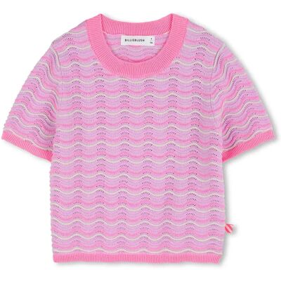 Billieblush Maglione A Maniche Corte U219 Mallow 12 Anni Billieblush Maglione A Maniche Corte U219 Mallow 12 Anni