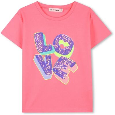 Billieblush Maglietta A Maniche Corte U21957 Fuchsia 4 Anni Billieblush Maglietta A Maniche Corte U21957 Fuchsia 4 Anni