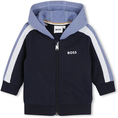 Boss Felpa Con Zip J52865 Marine 2 Anni Boss Felpa Con Zip J52865 Marine 2 Anni