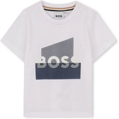 Boss Maglietta A Maniche Corte J52879 White 3 Mesi Boss Maglietta A Maniche Corte J52879 White 3 Mesi