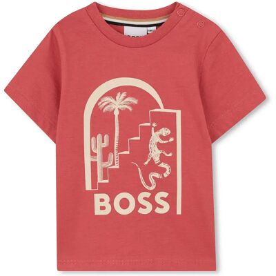 Boss Maglietta A Maniche Corte J52886 Raspberry 3 Anni Boss Maglietta A Maniche Corte J52886 Raspberry 3 Anni