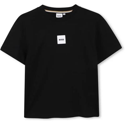 Boss Maglietta A Maniche Corte J52897 Black 12 Anni Boss Maglietta A Maniche Corte J52897 Black 12 Anni