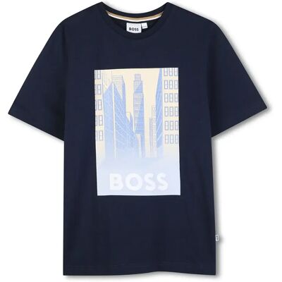 Boss Maglietta A Maniche Corte J52977 Marine 4 Anni Boss Maglietta A Maniche Corte J52977 Marine 4 Anni