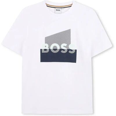 Boss Maglietta A Maniche Corte J52978 White 16 Anni Boss Maglietta A Maniche Corte J52978 White 16 Anni