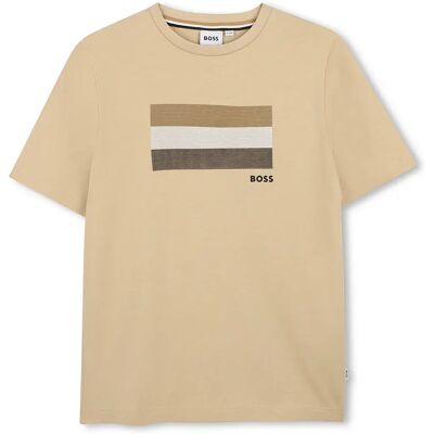 Boss Maglietta A Maniche Corte J52979 Beige 8 Anni Boss Maglietta A Maniche Corte J52979 Beige 8 Anni