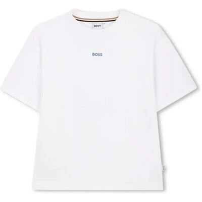 Boss Maglietta A Maniche Corte J52987 White 12 Anni Boss Maglietta A Maniche Corte J52987 White 12 Anni