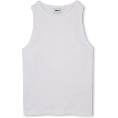 Boss Maglietta Senza Maniche J5302 White 5 Anni Boss Maglietta Senza Maniche J5302 White 5 Anni