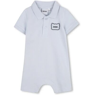 Boss Tuta Corta Con Maniche Corte J53033 Sky Blue 6 Mesi Boss Tuta Corta Con Maniche Corte J53033 Sky Blue 6 Mesi