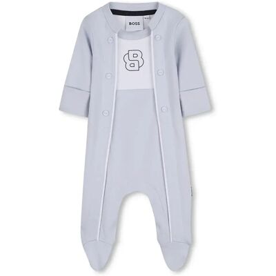 Boss Pigiama A Maniche Lunghe J5306 Sky Blue 1 Mesi Boss Pigiama A Maniche Lunghe J5306 Sky Blue 1 Mesi