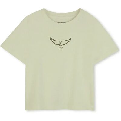 Zadig & Voltaire Maglietta A Maniche Corte X60531 Canary Green 16 Anni Zadig & Voltaire Maglietta A Maniche Corte X60531 Canary Green 16 Anni