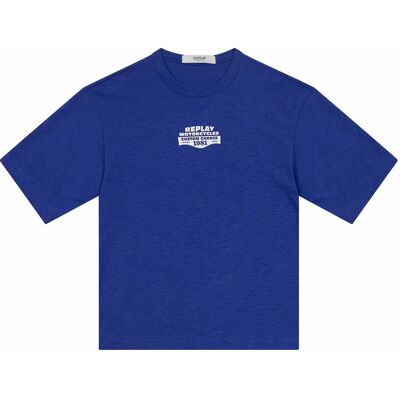 Replay Maglietta A Maniche Corte Sb706.051.22336 Royal Blue 8 Anni Replay Maglietta A Maniche Corte Sb706.051.22336 Royal Blue 8 Anni