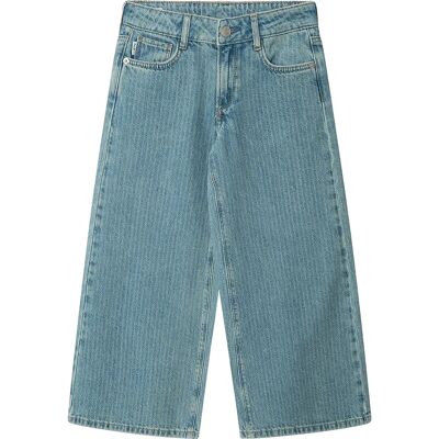 Pepe Jeans Jeans A Vita Bassa Wide Leg Lexy Stripe Denim 16 Anni Pepe Jeans Jeans A Vita Bassa Wide Leg Lexy Stripe Denim 16 Anni