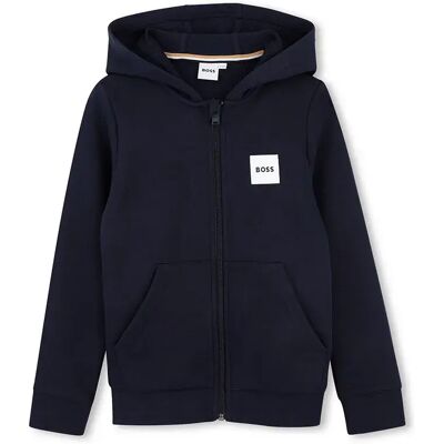 Boss Felpa Con Zip J5295 Marine 4 Anni Boss Felpa Con Zip J5295 Marine 4 Anni