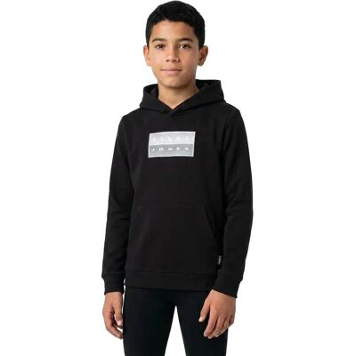 Jack & Jones Felpa Con Cappuccio Fusion Graphic Black / Brushed 16 Anni Jack & Jones Felpa Con Cappuccio Fusion Graphic Black / Brushed 16 Anni