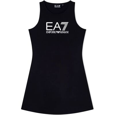 Ea7 Emporio Armani Vestito Senza Maniche 7g000150_af128 Black / White 12 Anni Ea7 Emporio Armani Vestito Senza Maniche 7g000150_af128 Black / White 12 Anni