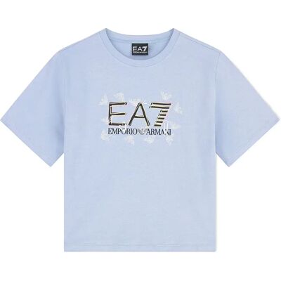 Ea7 Emporio Armani Maglietta A Maniche Corte 7g000151_af10373 Zen Blue 16 Anni Ea7 Emporio Armani Maglietta A Maniche Corte 7g000151_af10373 Zen Blue 16 Anni