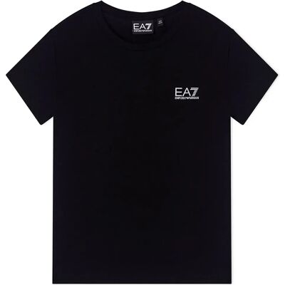 Ea7 Emporio Armani Maglietta A Maniche Corte 7g000218_af1295 Black 12 Anni Ea7 Emporio Armani Maglietta A Maniche Corte 7g000218_af1295 Black 12 Anni
