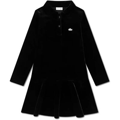Lacoste Kids Vestito A Maniche Lunghe 37367 Black 4 Anni Lacoste Kids Vestito A Maniche Lunghe 37367 Black 4 Anni