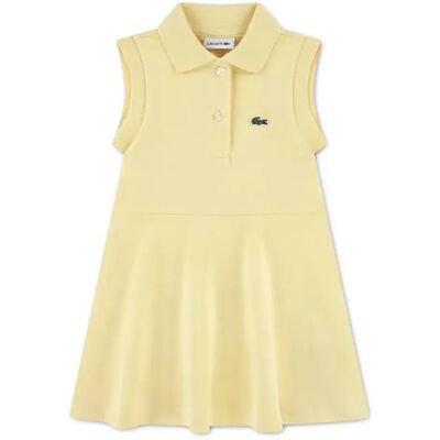 Lacoste Kids Vestito Senza Maniche 3796 Jaune 2 Anni Lacoste Kids Vestito Senza Maniche 3796 Jaune 2 Anni