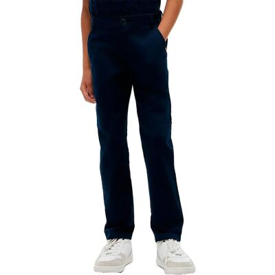 Tommy Hilfiger Pantaloni Chino 1985 Dark Night Navy 7 Anni Tommy Hilfiger Pantaloni Chino 1985 Dark Night Navy 7 Anni