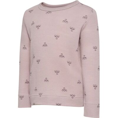 Hummel Maglietta A Maniche Lunghe Mini Wool White/Silver 80 cm Hummel Maglietta A Maniche Lunghe Mini Wool White/Silver 80 cm