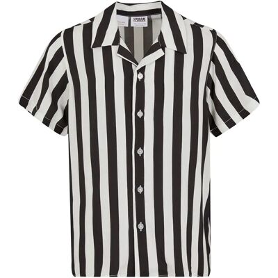 Urban Classics Camicia A Maniche Corte Uck150 Black / Off White 110-116 cm Urban Classics Camicia A Maniche Corte Uck150 Black / Off White 110-116 cm