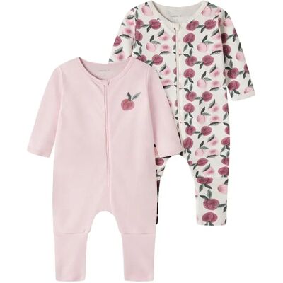 Name It Pigiama A Maniche Lunghe Peaches 2 Unità Jet Stream / Parfait Pink 6 Mesi Name It Pigiama A Maniche Lunghe Peaches 2 Unità Jet Stream / Parfait Pink 6 Mesi
