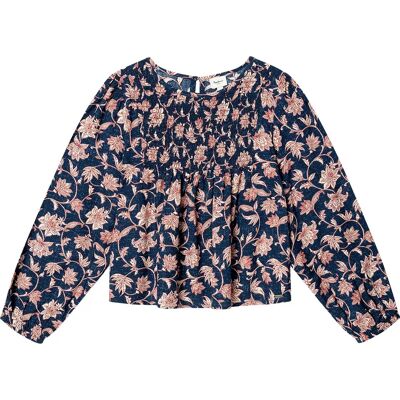 Pepe Jeans Blusa A Maniche Lunghe Naiara Navy 12 Anni Pepe Jeans Blusa A Maniche Lunghe Naiara Navy 12 Anni