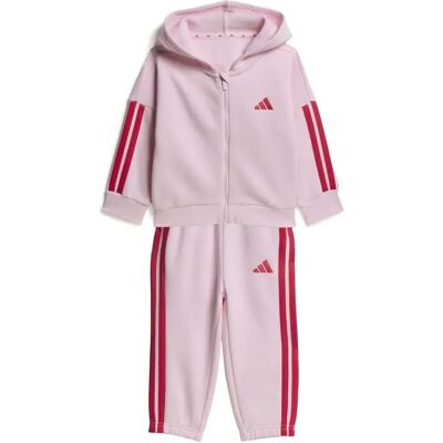 Adidas Set Essentials Jogger Clear Pink / Power Pink 12-18 Mesi Adidas Set Essentials Jogger Clear Pink / Power Pink 12-18 Mesi