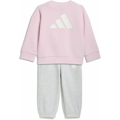 Adidas Set Essentials Joggers Clear Pink / White / White 9-12 Mesi Adidas Set Essentials Joggers Clear Pink / White / White 9-12 Mesi