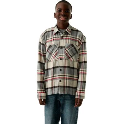 Garcia Camicia Overshirt T263630 Pebble 12-13 Anni Garcia Camicia Overshirt T263630 Pebble 12-13 Anni