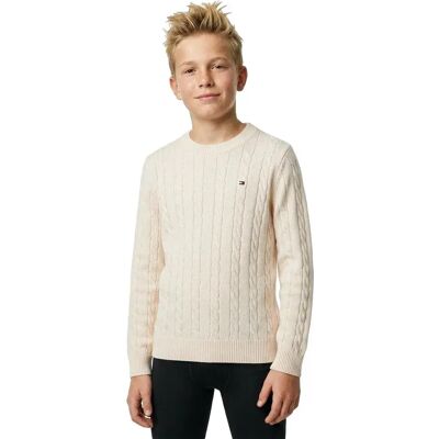 Tommy Hilfiger Maglione Kb0kb09753 Ivory Petal 14 Anni Tommy Hilfiger Maglione Kb0kb09753 Ivory Petal 14 Anni