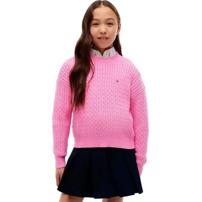 Tommy Hilfiger Maglione Kg0kg0888 Pink Daisy 16 Anni Tommy Hilfiger Maglione Kg0kg0888 Pink Daisy 16 Anni