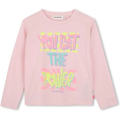 Billieblush Maglietta A Maniche Lunghe U22376 Pink 12 Anni Billieblush Maglietta A Maniche Lunghe U22376 Pink 12 Anni