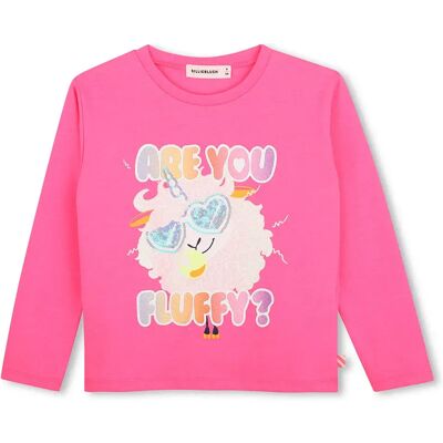 Billieblush Maglietta A Maniche Lunghe U22380 Pink 12 Anni Billieblush Maglietta A Maniche Lunghe U22380 Pink 12 Anni