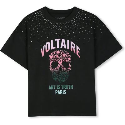 Zadig & Voltaire Maglietta A Maniche Corte X60792 Darkness 6 Anni Zadig & Voltaire Maglietta A Maniche Corte X60792 Darkness 6 Anni